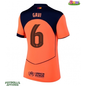 Barcelona Paez Gavi #6 Tredje Tröja Kvinnor 2025-26 Kortärmad